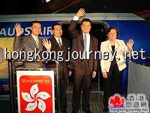 杜莎夫人蜡像馆
国家主席胡锦涛蜡像
(香港旅游网)